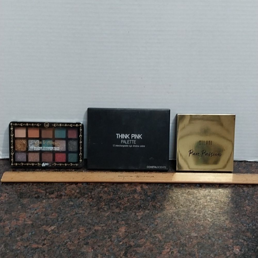 3 Eye Shadow Palettes...EUC